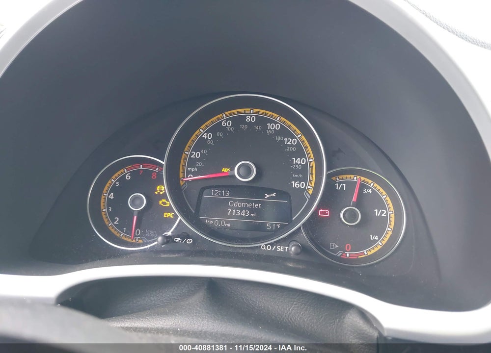 2017 VOLKSWAGEN BEETLE 1.8T DUNE VIN: 3VWT17AT4HM809017