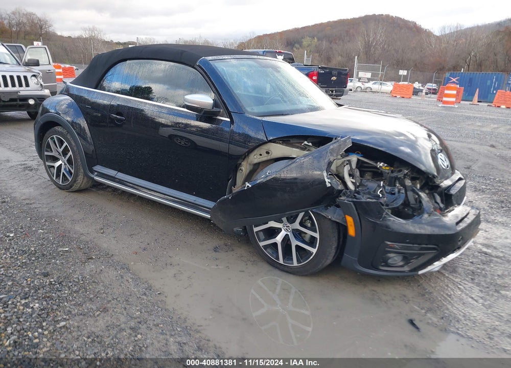 2017 VOLKSWAGEN BEETLE 1.8T DUNE VIN: 3VWT17AT4HM809017