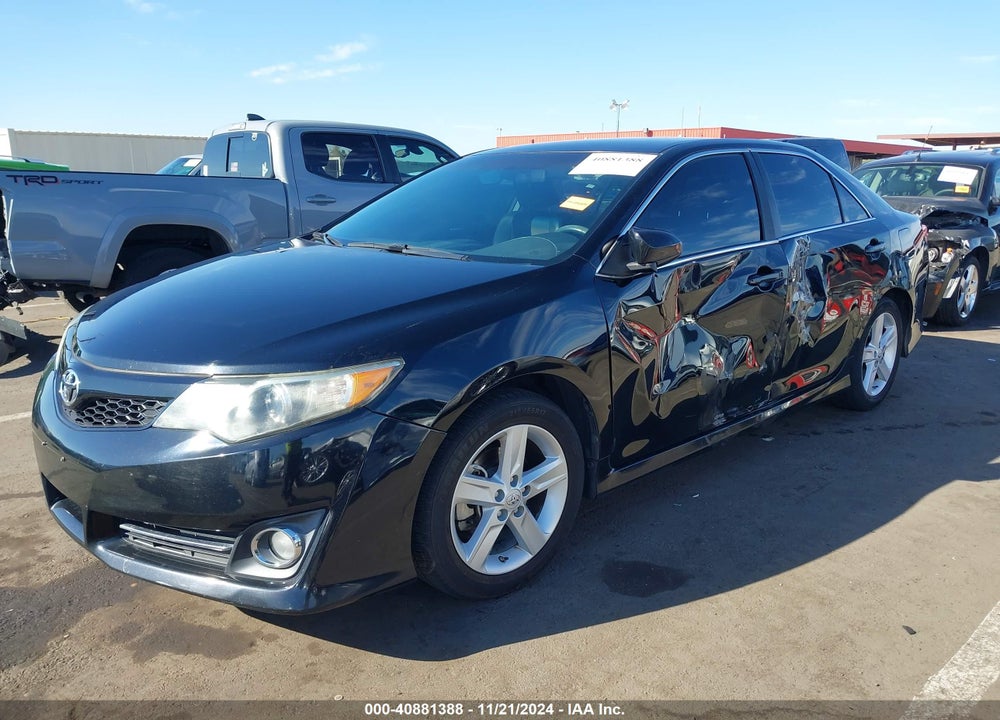 2012 TOYOTA CAMRY SE VIN: 4T1BF1FK9CU117168