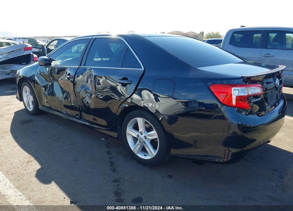2012 TOYOTA CAMRY SE VIN: 4T1BF1FK9CU117168