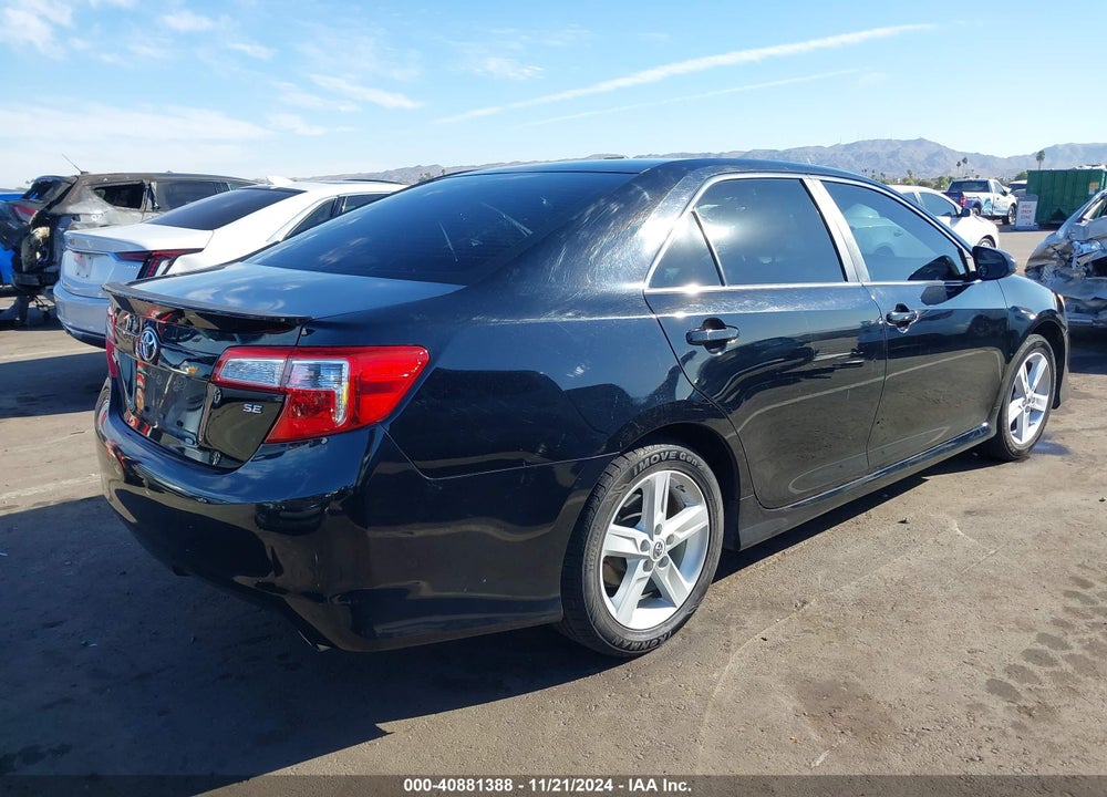 2012 TOYOTA CAMRY SE VIN: 4T1BF1FK9CU117168