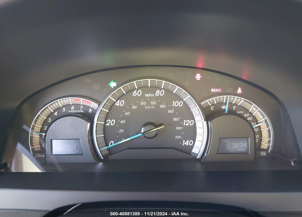 2012 TOYOTA CAMRY SE VIN: 4T1BF1FK9CU117168