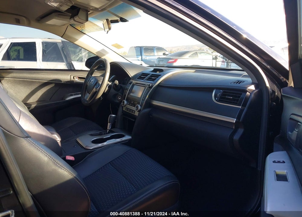 2012 TOYOTA CAMRY SE VIN: 4T1BF1FK9CU117168