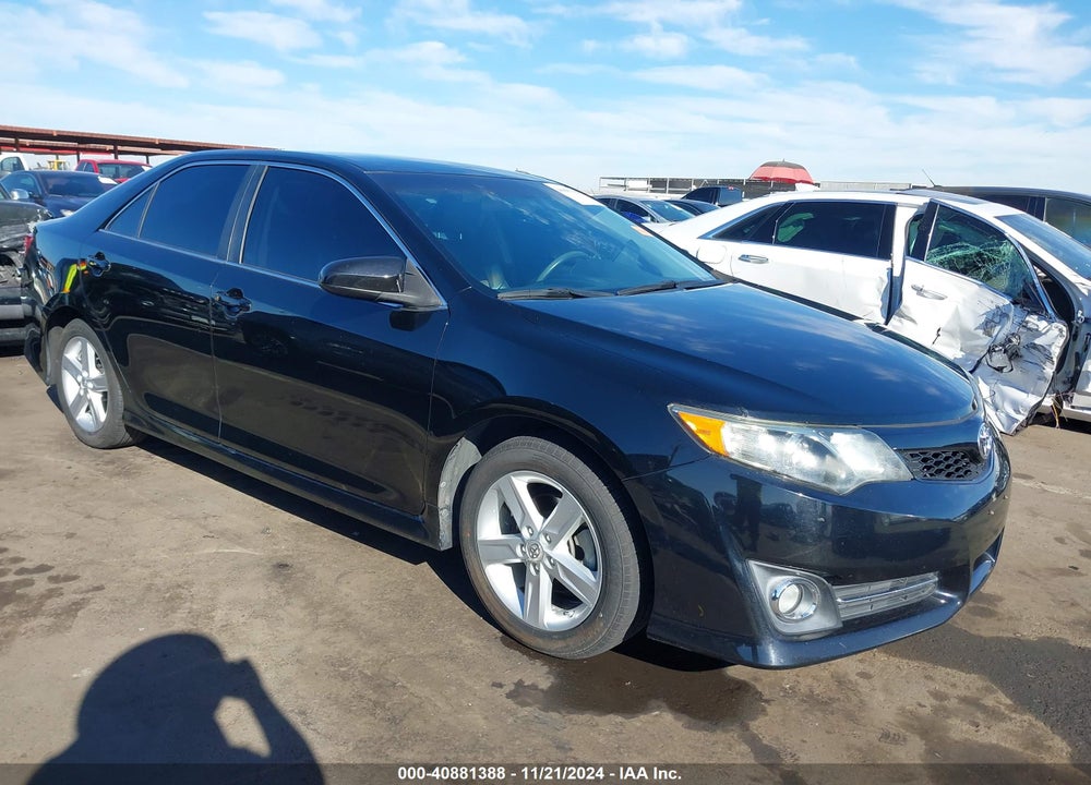 2012 TOYOTA CAMRY SE VIN: 4T1BF1FK9CU117168