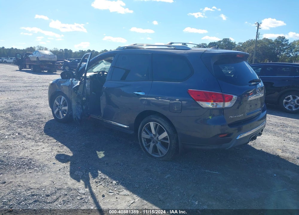 2014 NISSAN PATHFINDER PLATINUM VIN: 5N1AR2MN5EC600137