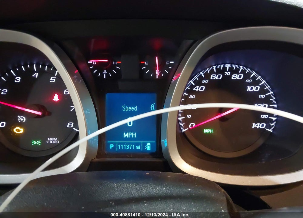 2012 CHEVROLET EQUINOX 1LT VIN: 2GNFLEEK5C6304078