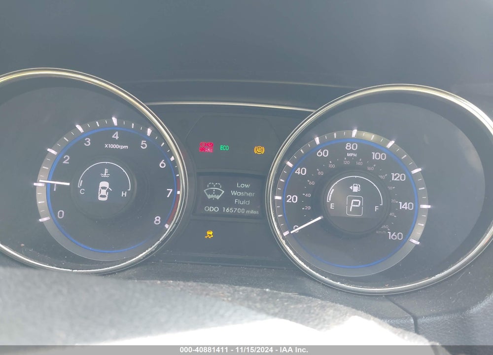 2013 HYUNDAI SONATA GLS VIN: 5NPEB4AC7DH593557