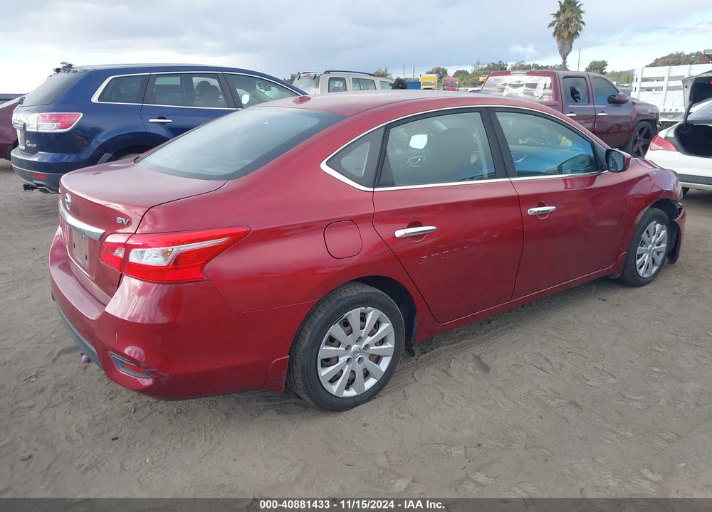2017 NISSAN SENTRA VIN: 3N1AB7AP4HY370309
