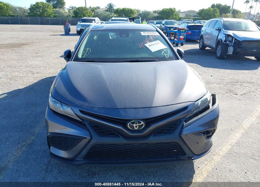 2022 TOYOTA CAMRY SE VIN: 4T1G11AK6NU499366