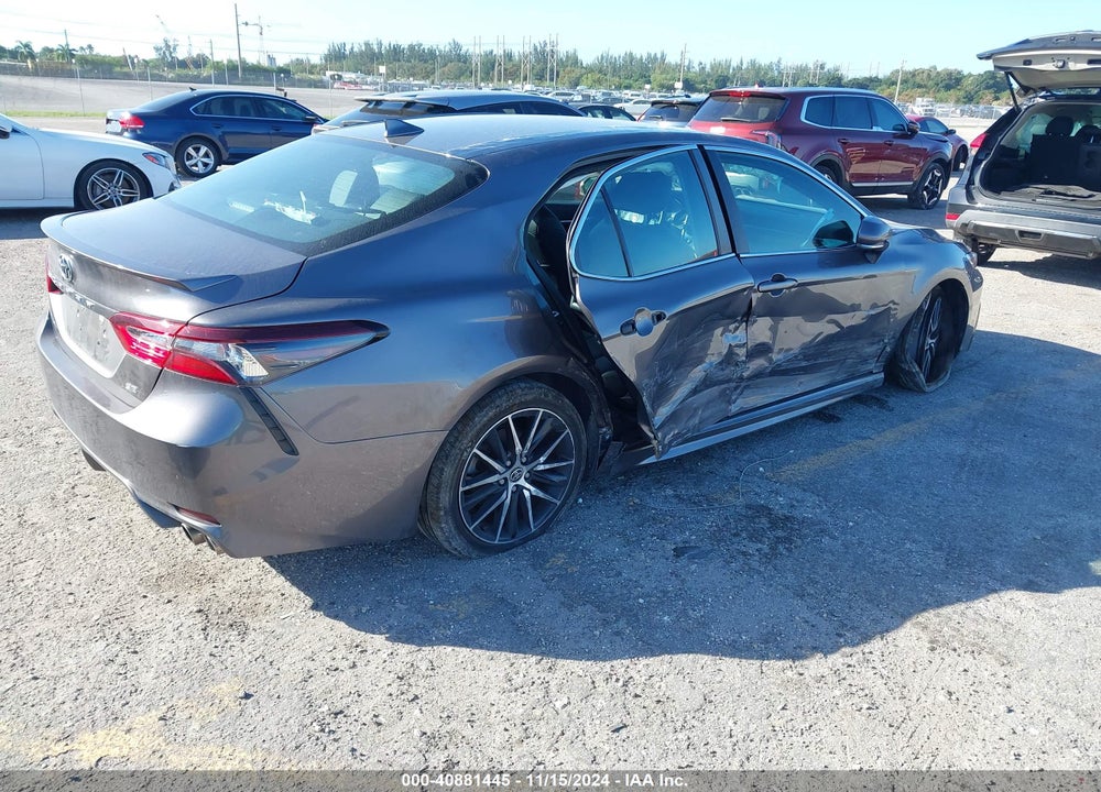 2022 TOYOTA CAMRY SE VIN: 4T1G11AK6NU499366