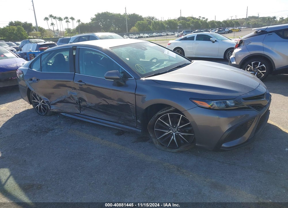 2022 TOYOTA CAMRY SE VIN: 4T1G11AK6NU499366
