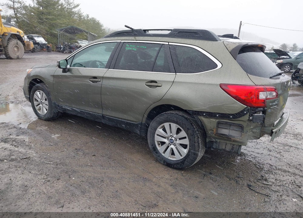 2016 SUBARU OUTBACK 2.5I PREMIUM VIN: 4S4BSAFCXG3318268