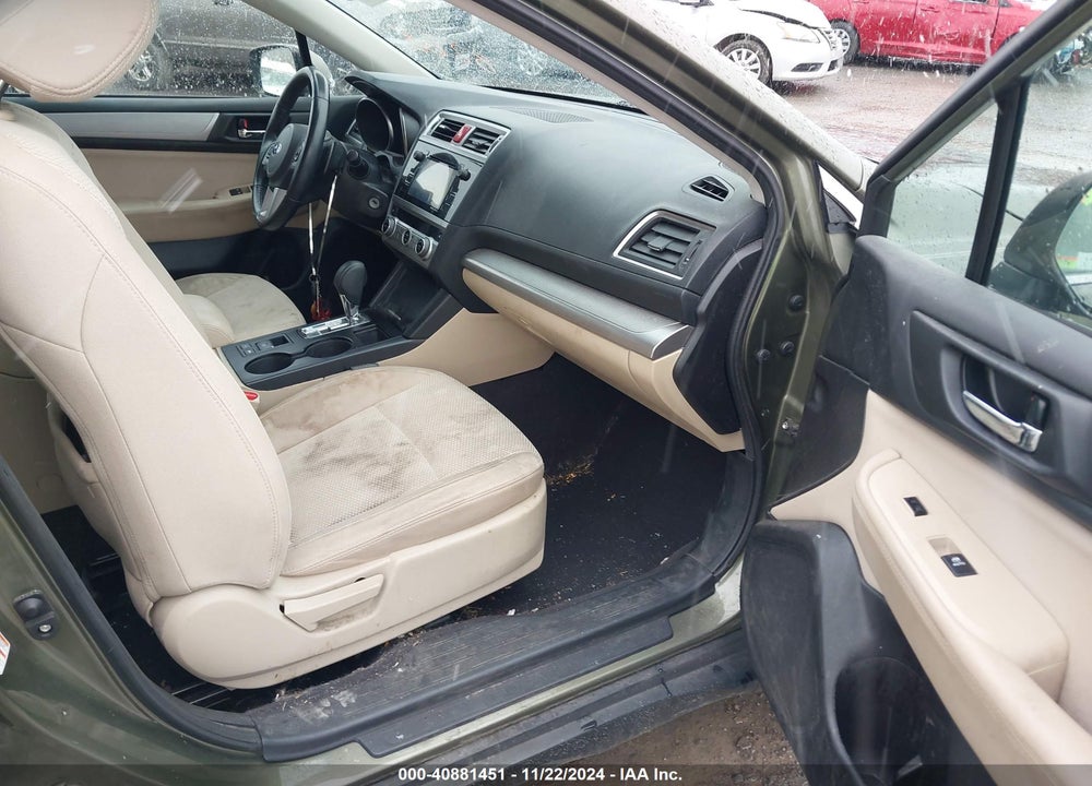 2016 SUBARU OUTBACK 2.5I PREMIUM VIN: 4S4BSAFCXG3318268