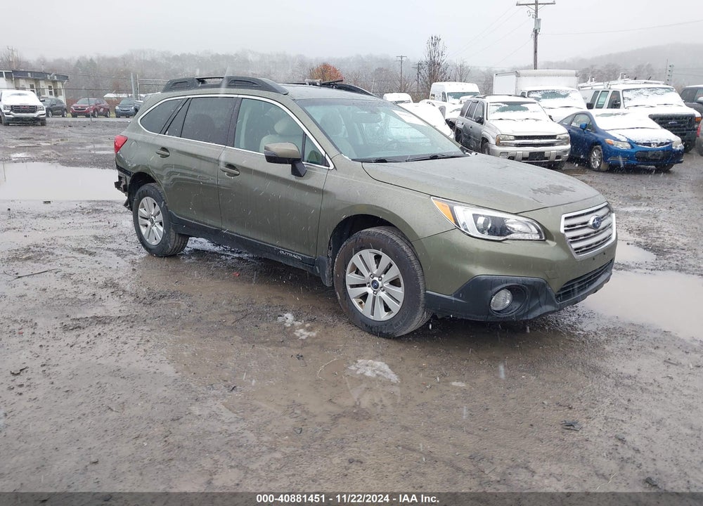 2016 SUBARU OUTBACK 2.5I PREMIUM VIN: 4S4BSAFCXG3318268