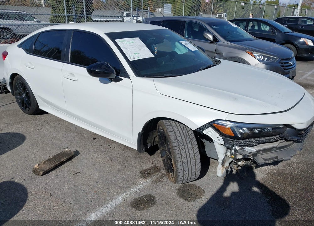 2022 HONDA CIVIC SPORT VIN: 2HGFE2F56NH527930