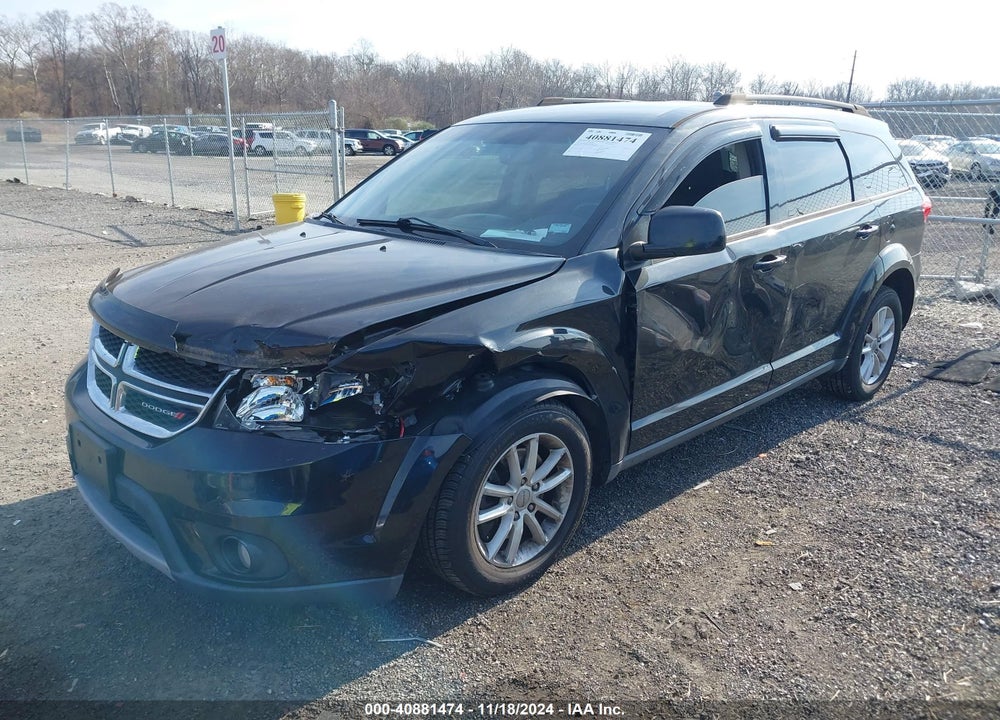 2013 DODGE JOURNEY SXT VIN: 3C4PDCBG5DT610788