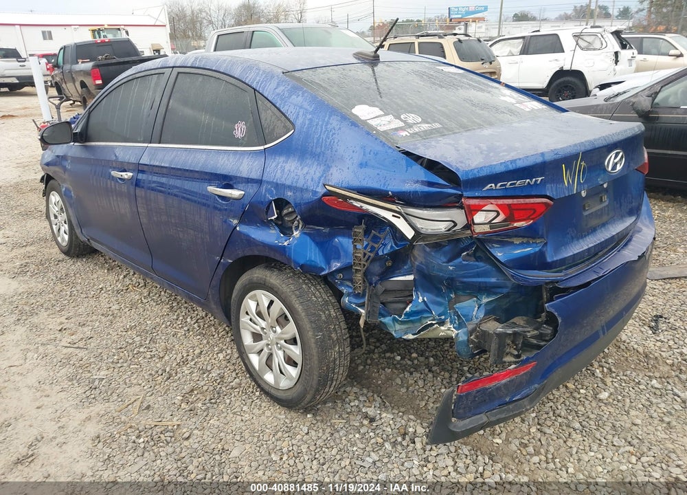 2022 HYUNDAI ACCENT LIMITED VIN: 3KPC34A66NE162678