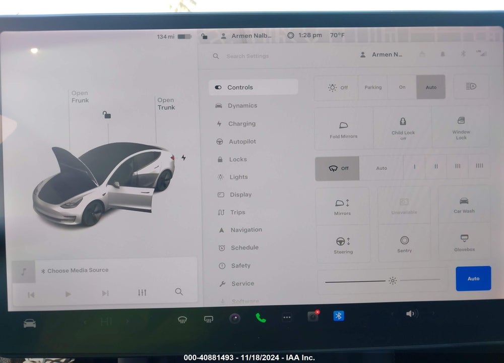 2021 TESLA MODEL 3 STANDARD RANGE PLUS REAR-WHEEL DRIVE VIN: 5YJ3E1EA0MF002148