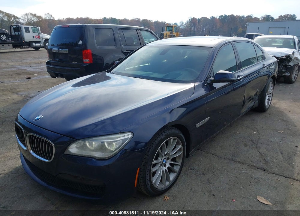 2013 BMW 750LI VIN: WBAYE8C50DD133671