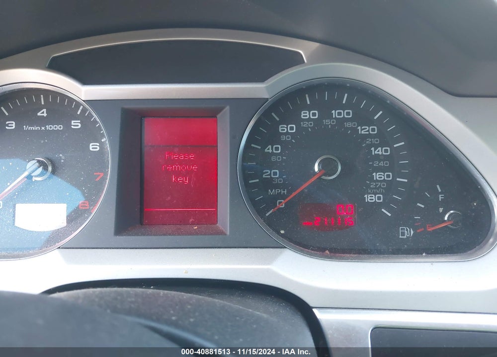 2009 AUDI A6 3.2 PREMIUM VIN: WAUAH74F59N023730