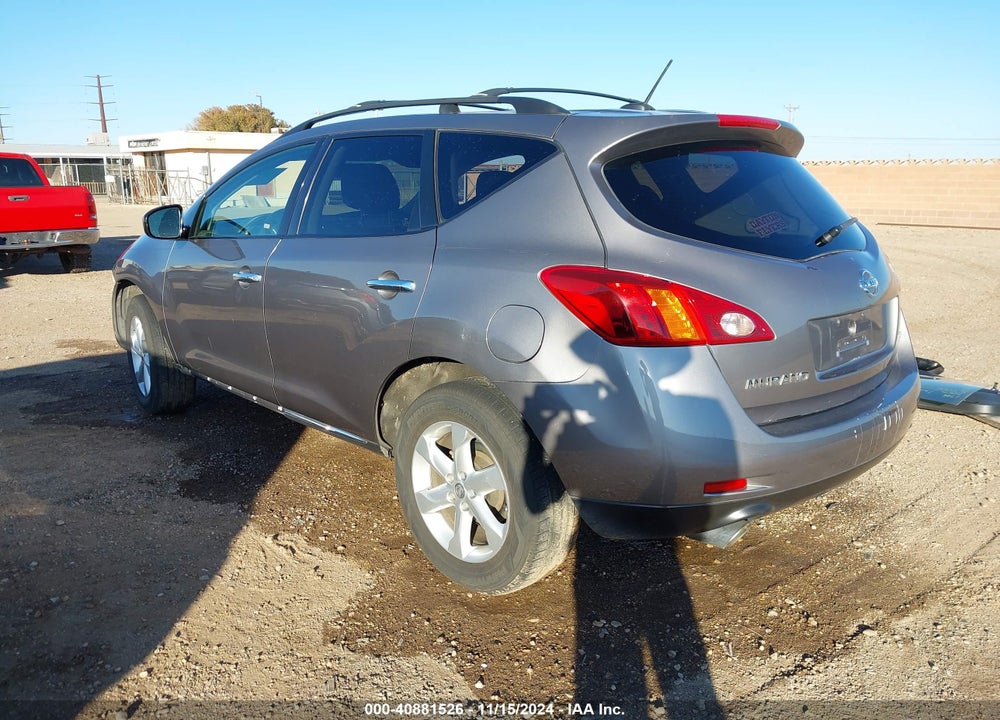 2010 NISSAN MURANO SL VIN: JN8AZ1MU9AW010848