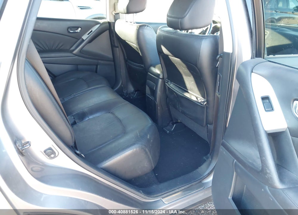 2010 NISSAN MURANO SL VIN: JN8AZ1MU9AW010848
