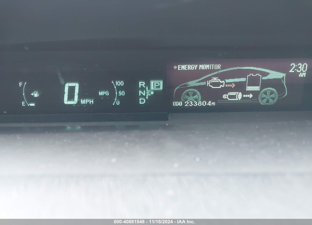 2011 TOYOTA PRIUS TWO VIN: JTDKN3DU9B5353416