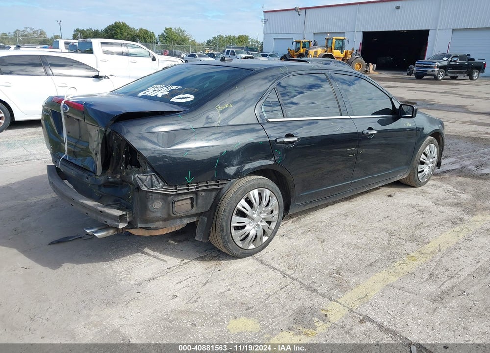 2011 FORD FUSION SE VIN: 3FAHP0HA7BR202127