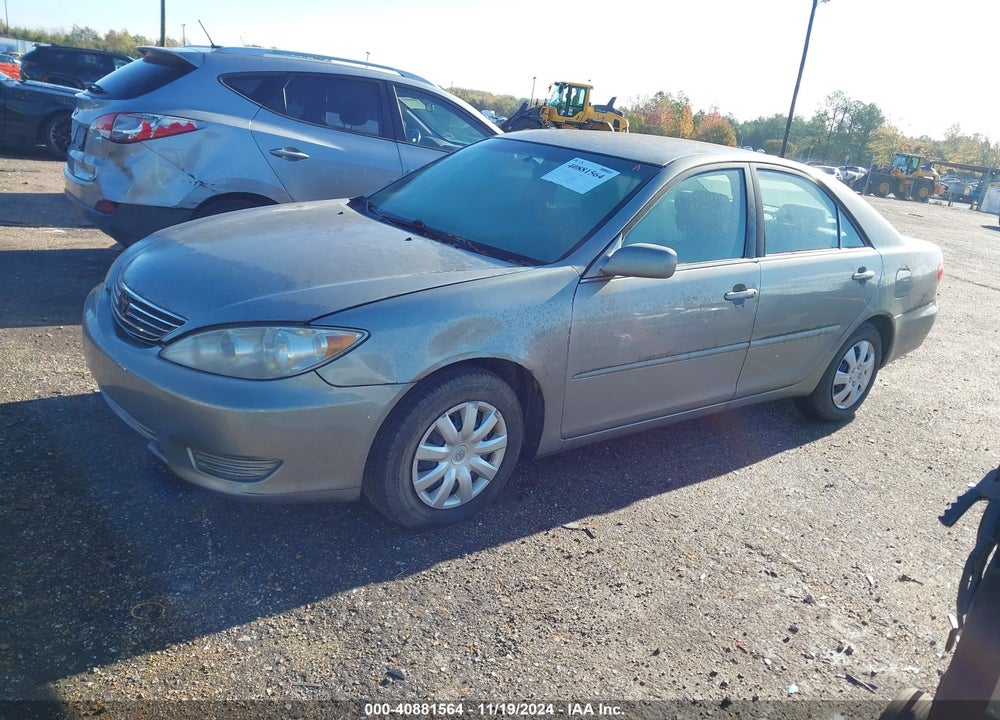 2005 TOYOTA CAMRY LE VIN: 4T1BE32K15U604128