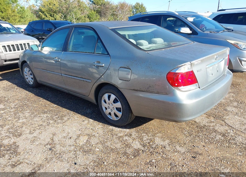 2005 TOYOTA CAMRY LE VIN: 4T1BE32K15U604128