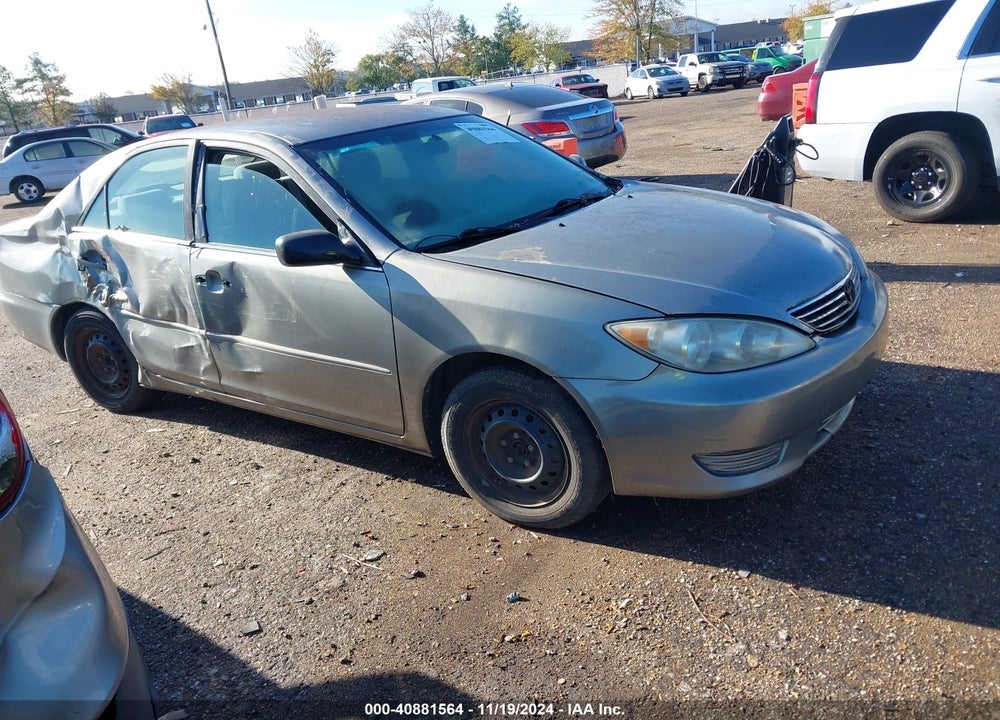 2005 TOYOTA CAMRY LE VIN: 4T1BE32K15U604128