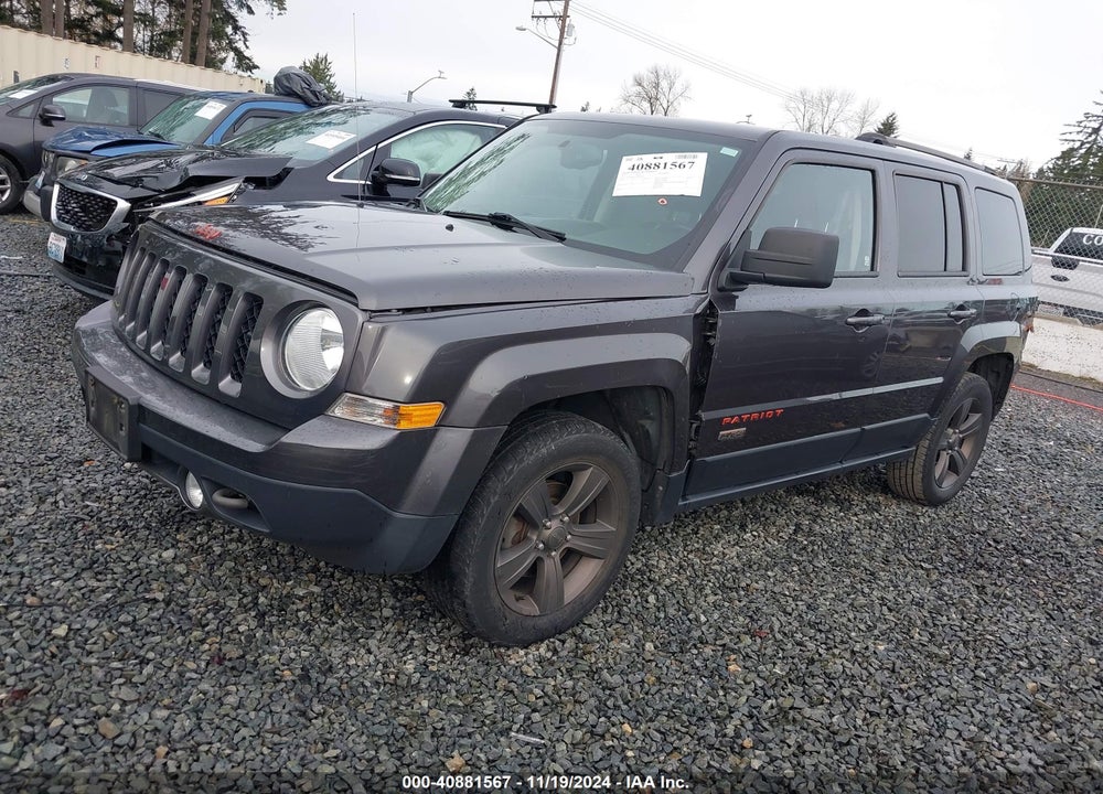 2017 JEEP PATRIOT 75TH ANNIVERSARY EDITION 4X4 VIN: 1C4NJRBBXHD165015