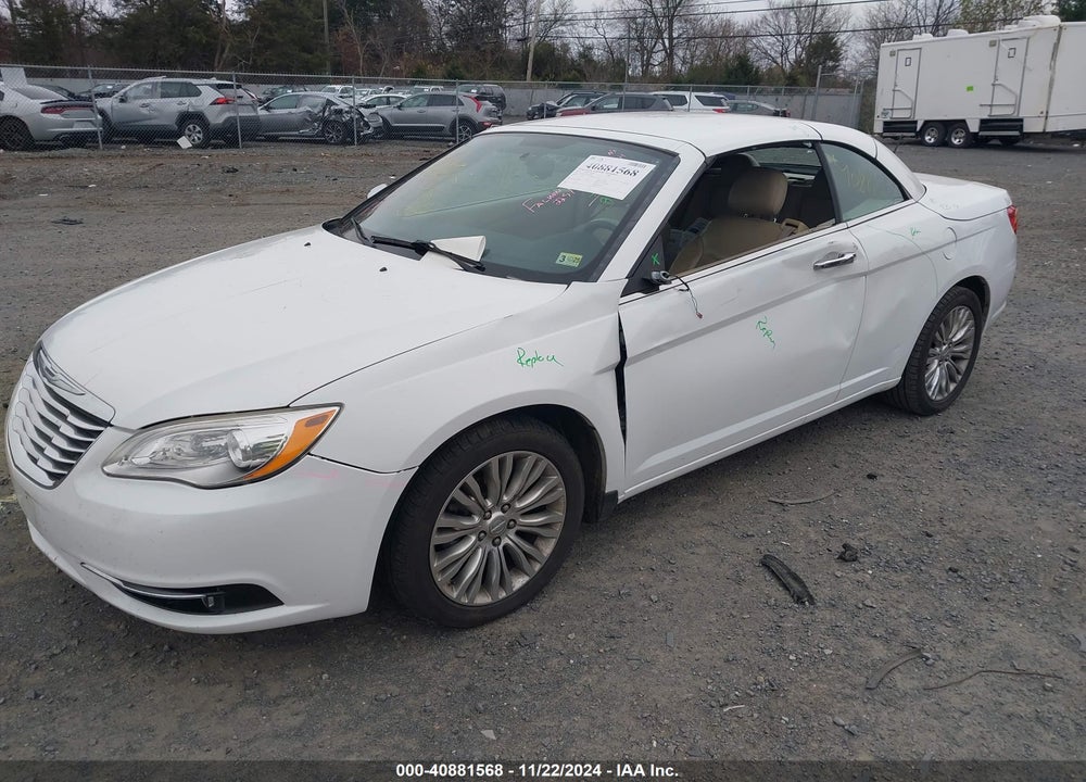 2013 CHRYSLER 200 VIN: 1C3BCBFG7DN632698