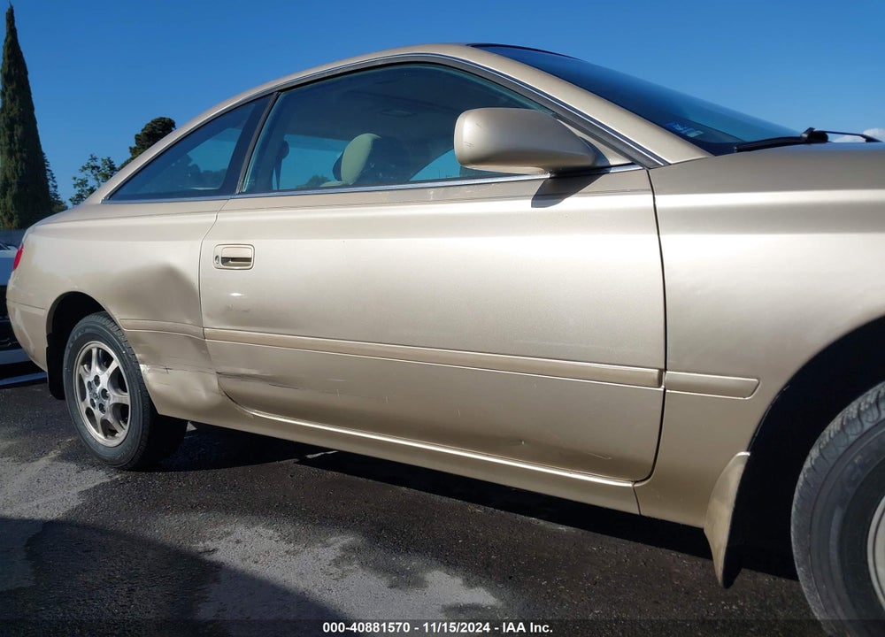 2000 TOYOTA CAMRY SOLARA SE VIN: 2T1CG22P3YC264524