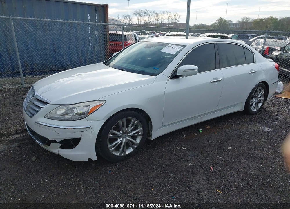 2012 HYUNDAI GENESIS 3.8 VIN: KMHGC4DD7CU150870