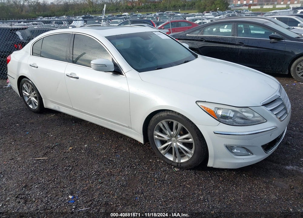 2012 HYUNDAI GENESIS 3.8 VIN: KMHGC4DD7CU150870