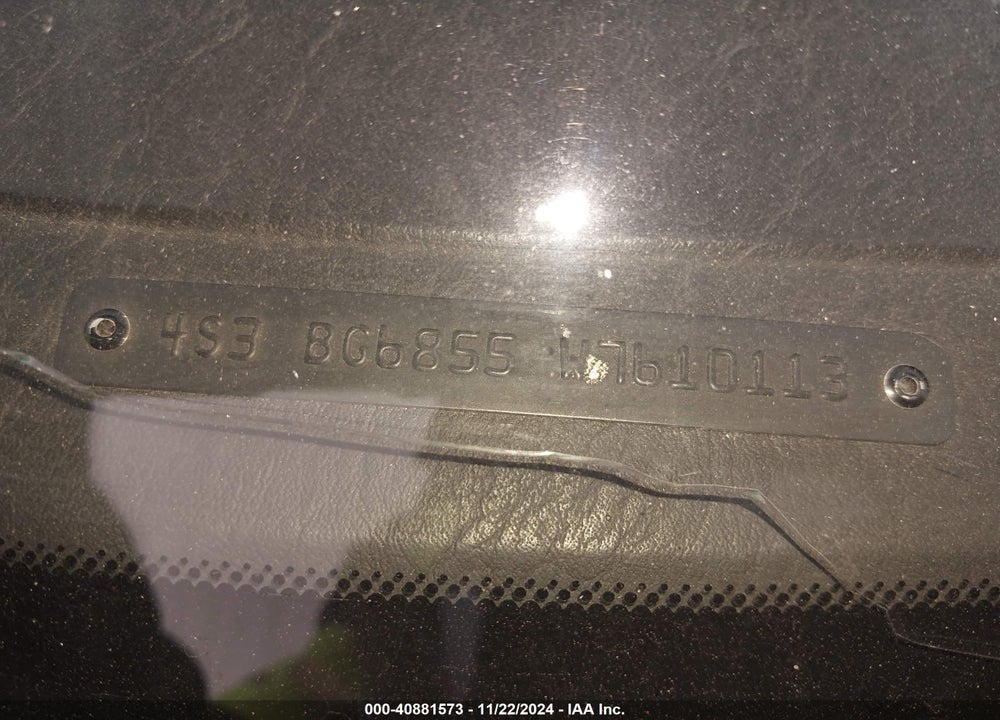 1998 SUBARU LEGACY OUTBACK/OUTBACK LIMITED/OUTBACK SPORT VIN: 4S3BG6855W7610113