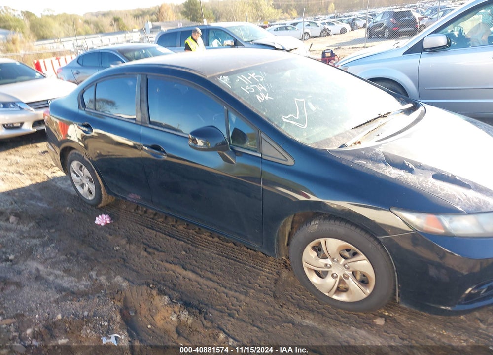 2013 HONDA CIVIC VIN: 2HGF82F59DH556247
