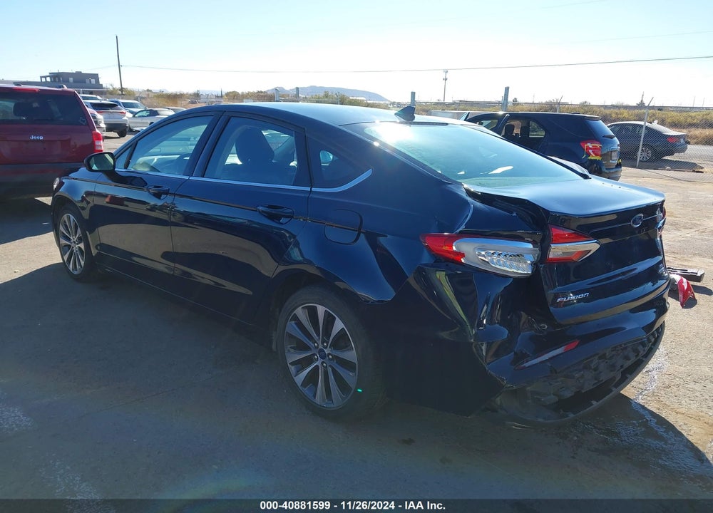 2020 FORD FUSION SE VIN: 3FA6P0T96LR180093