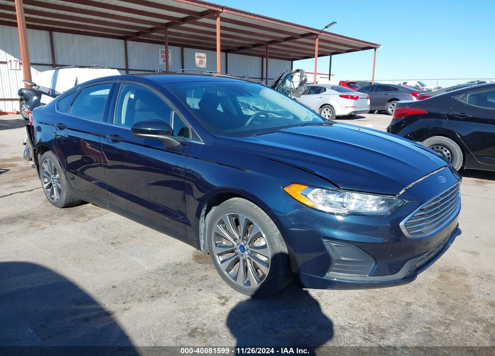 2020 FORD FUSION SE VIN: 3FA6P0T96LR180093