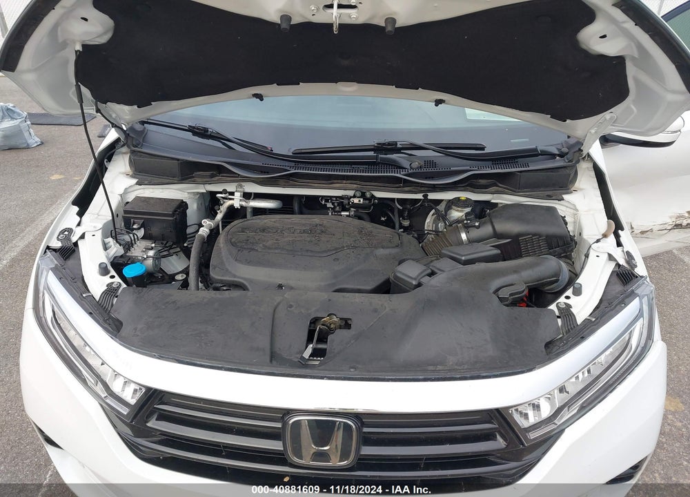 2022 HONDA ODYSSEY ELITE VIN: 5FNRL6H96NB001960