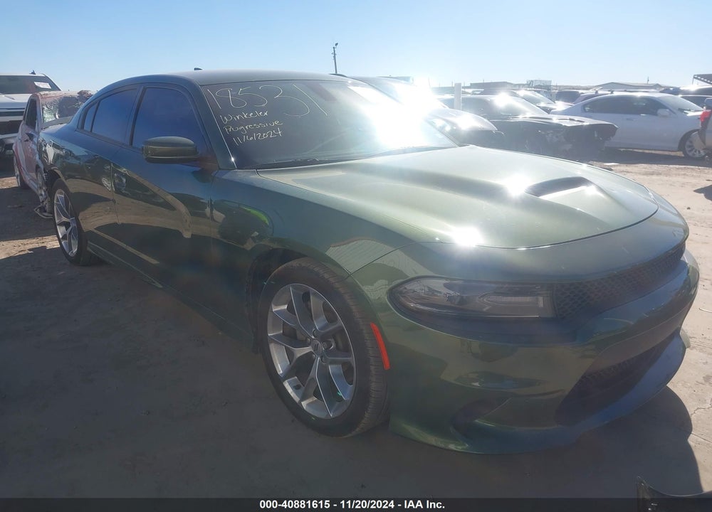 2021 DODGE CHARGER GT RWD VIN: 2C3CDXHG3MH652886