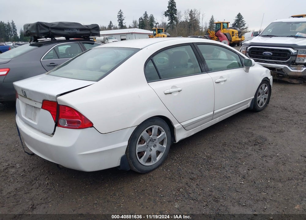 2008 HONDA CIVIC LX VIN: 1HGFA16538L031822