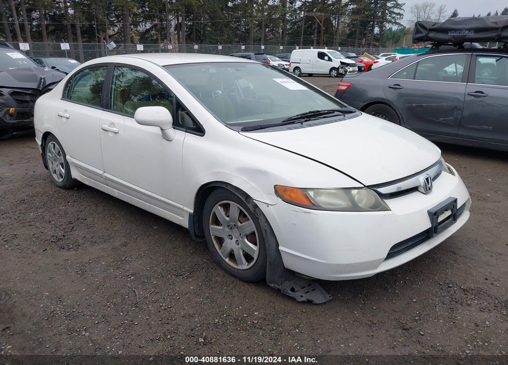 2008 HONDA CIVIC LX VIN: 1HGFA16538L031822