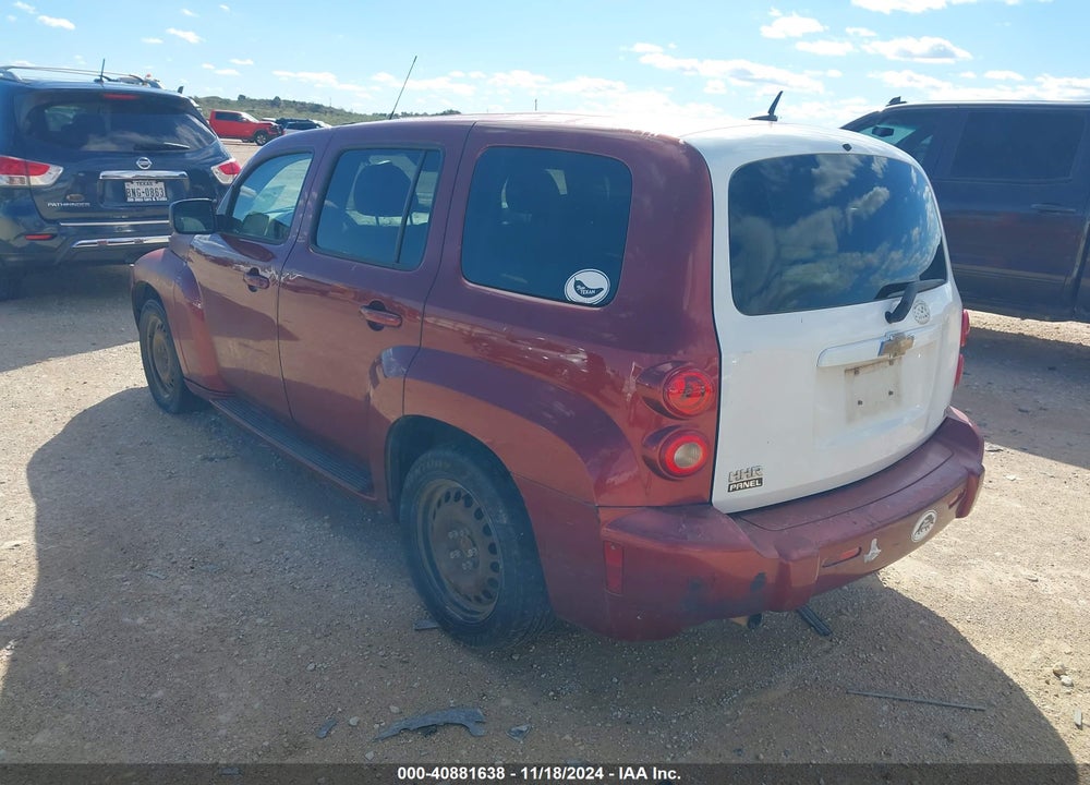 2009 CHEVROLET HHR LS VIN: 3GNCA13B89S501969