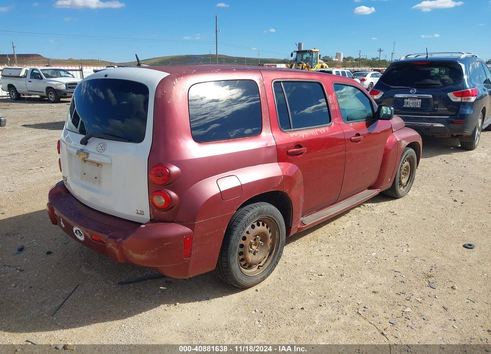 2009 CHEVROLET HHR LS VIN: 3GNCA13B89S501969