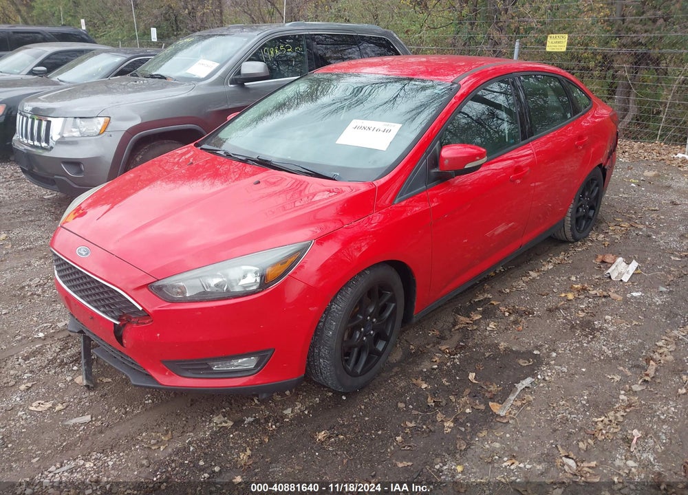 2016 FORD FOCUS SE VIN: 1FADP3F2XGL332758