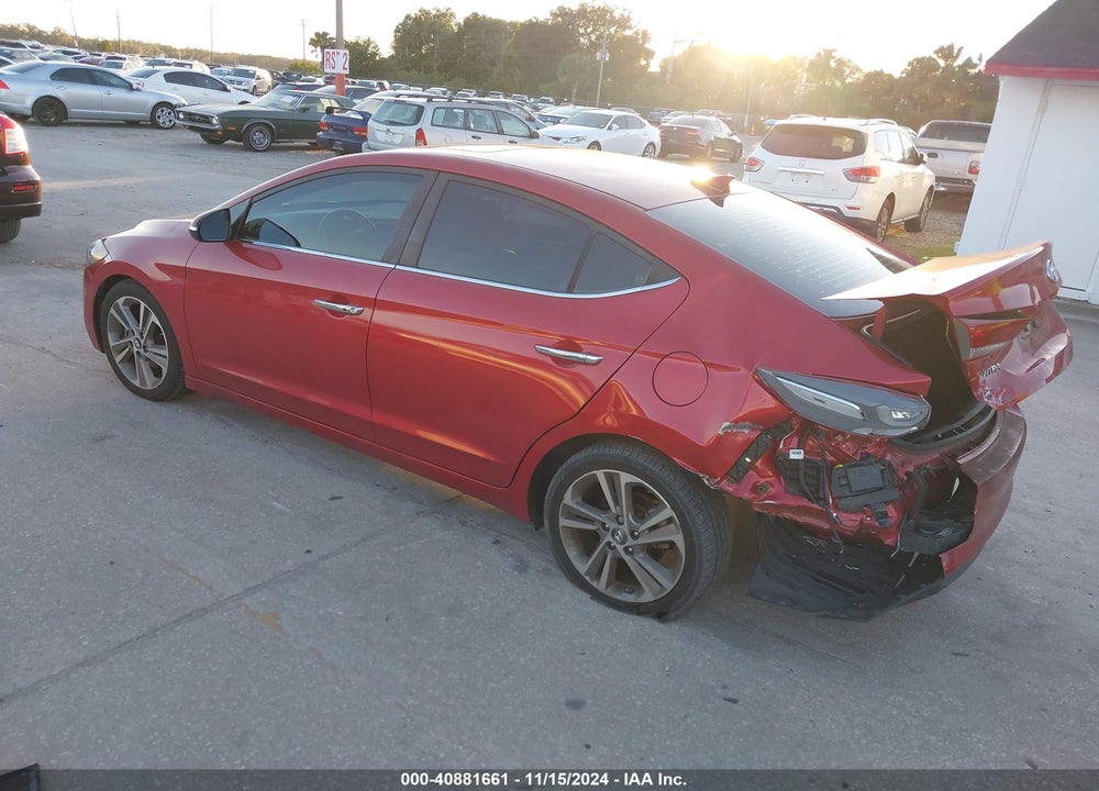 2017 HYUNDAI ELANTRA VIN: 5NPD84LF8HH059815