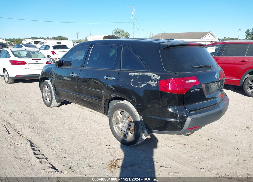 2008 ACURA MDX TECHNOLOGY PACKAGE VIN: 2HNYD28368H500294