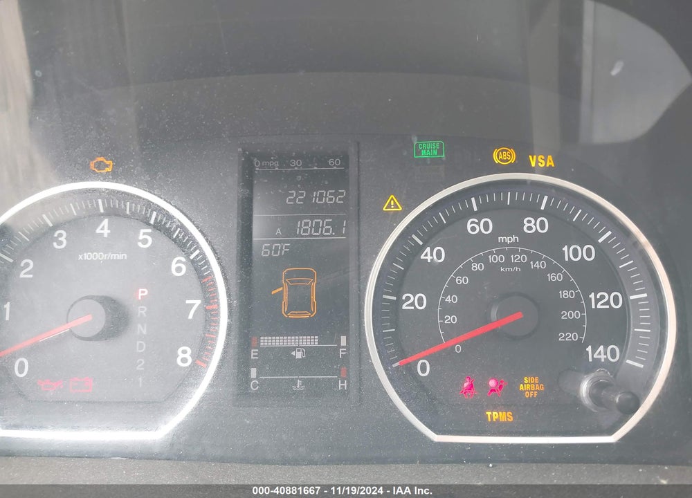 2008 HONDA CR-V EX-L VIN: JHLRE48798C042665